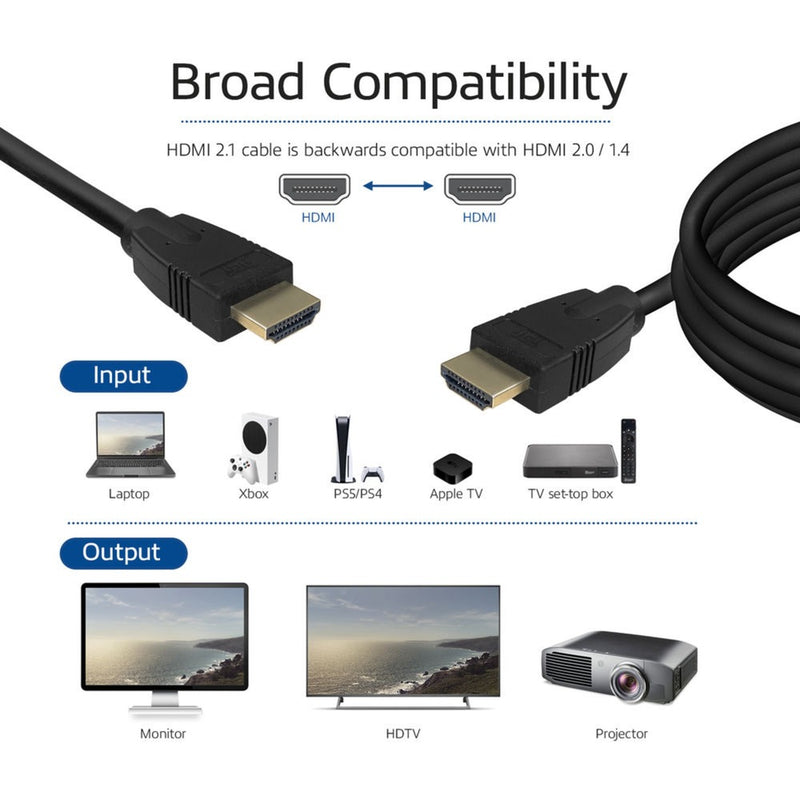 Load image into Gallery viewer, Act connectivity 3 meter hdmi 8k ultra high speed kabel v2.1 hdmi-a male - hdmi-a male (zwart)
