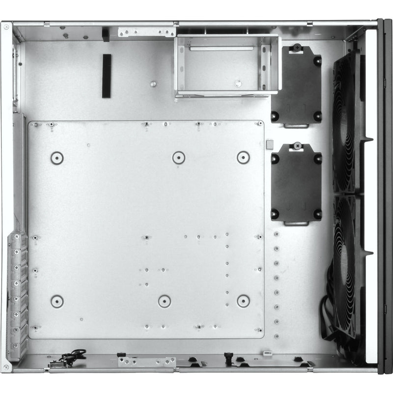 Load image into Gallery viewer, Silverstone rm51 rack behuizing (zwart | 5u | 2x usb-a | 1x usb-c)
