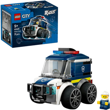 Lego city 60481 voertuigen politiewagen