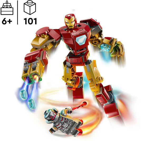 Lego super heroes 76307 iron man mecha vs. ultron