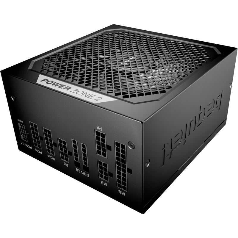 Load image into Gallery viewer, Be quiet! power zone 2 modulaire 850 watt voeding (zwart, 1x 12v-2x6, 3x pcie)
