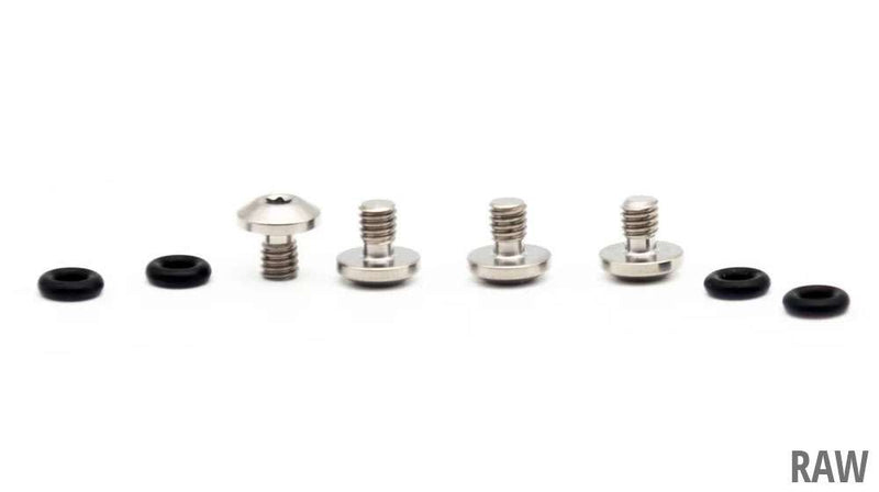 Load image into Gallery viewer, Oak components titanium screws set for sram bleedport mineral oil (4 pieces)
