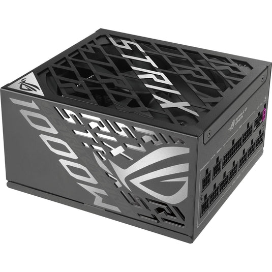Asus rog strix platinum modulaire 1000 watt voeding (zwart, 1x 12v-2x6, 4x pcie)
