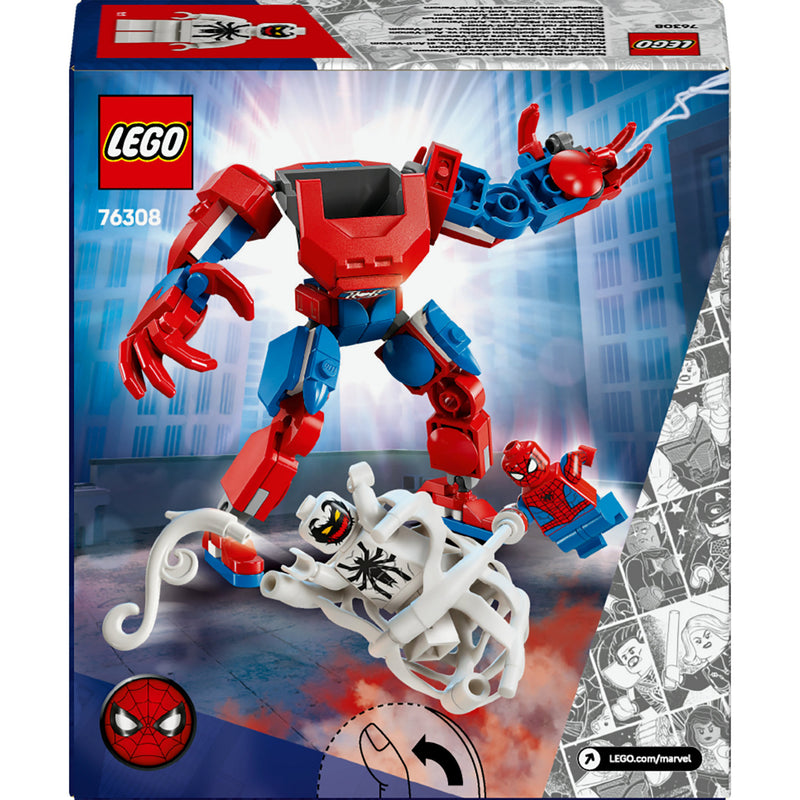 Load image into Gallery viewer, Lego super heroes 76308 spider-man mecha vs. anti-venom
