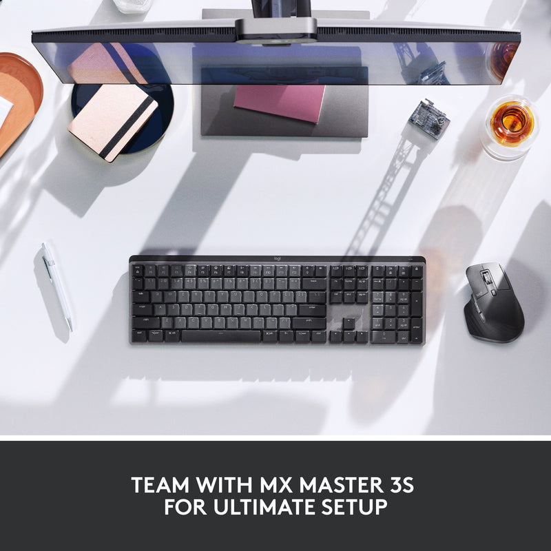 Load image into Gallery viewer, Logitech mx mechanical, toetsenbord (zwart grijs, us-international, bluetooth low energy)

