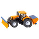 Siku farmer - trekker winterdienst modelvoertuig (schaal 1:50)