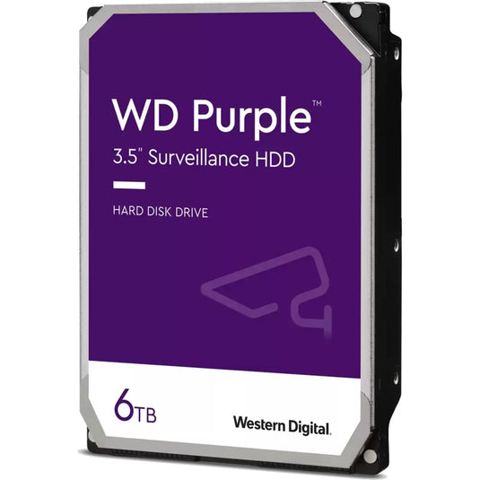 Wd purple 6 tb harde schijf (64purz, sata 600)
