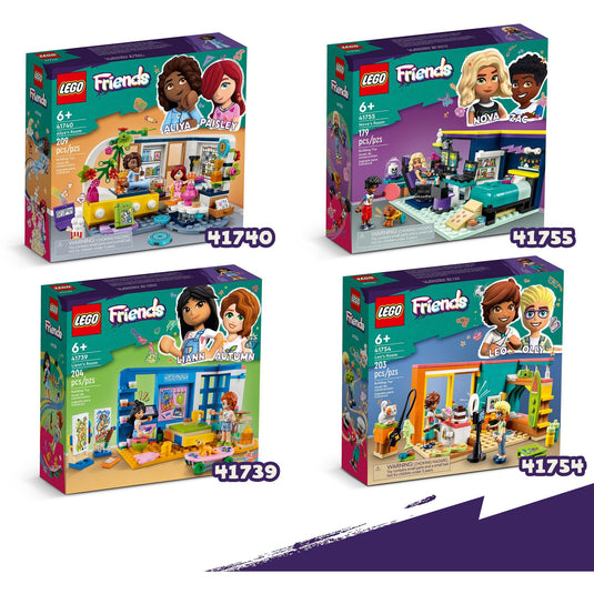 Lego friends - lianns kamer constructiespeelgoed (41739)
