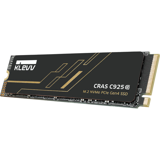 Klevv cras c925g 1 tb ssd (zwart, k01tbm2sp0-25g, pcie gen 4.0 x4, nvme 2.0)
