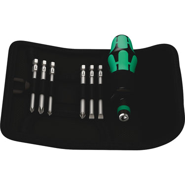 Wera kraftform kompakt 40 bitset (zwart groen, 7-delig)