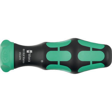 Wera 80 ra vario handhouder met ratelfunctie schroevendraaier (zwart groen)