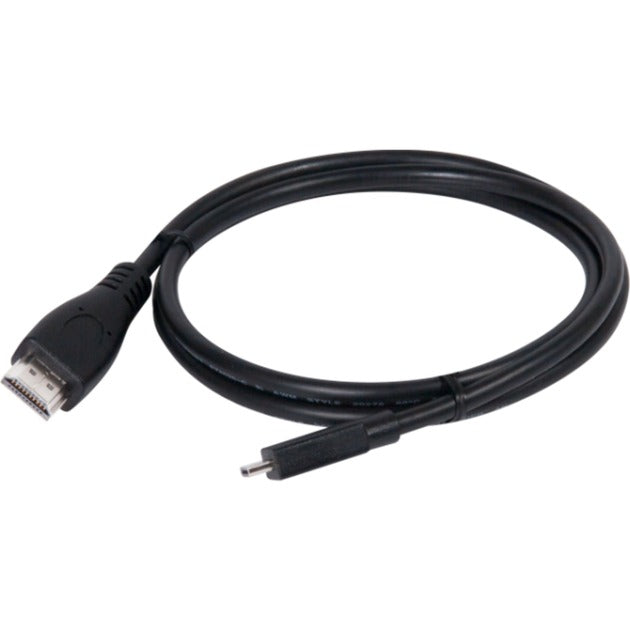 Load image into Gallery viewer, Club 3d micro hdmi > hdmi 2.0 kabel (zwart, 1 meter, 4k 60hz)

