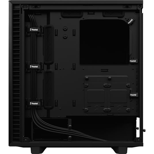 Fractal design define 7 compact midi tower behuizing (zwart | 4x usb-a | 1x usb-c)