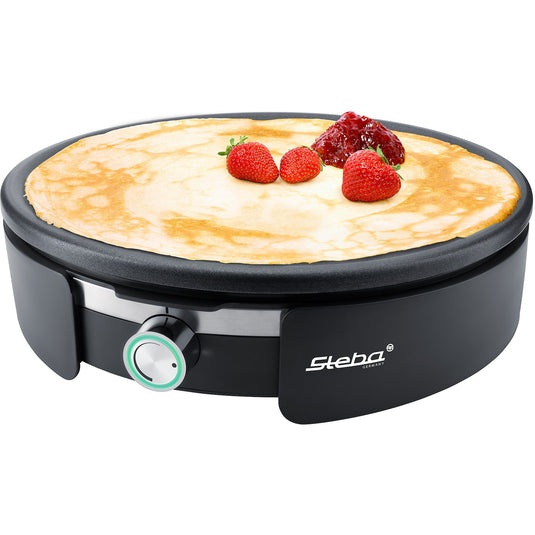 Steba crêpes maker xxl cr 36 crêpesmaker (zwart roestvrij staal)