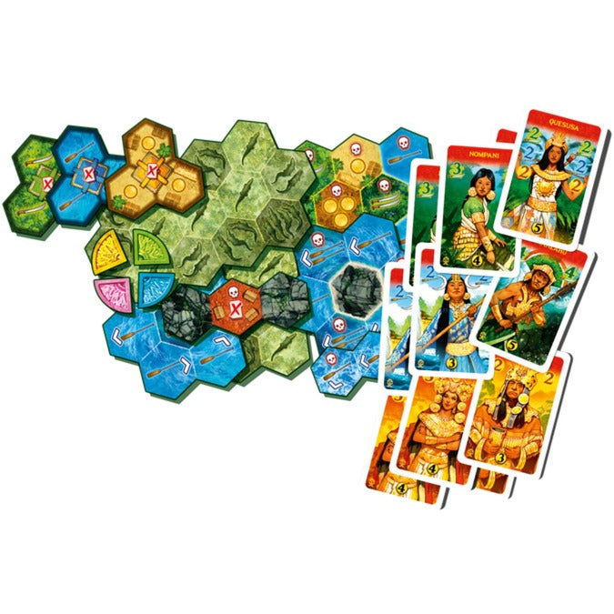 Load image into Gallery viewer, 999games 999 games de zoektocht naar el dorado: gevaren muisca uitbreiding bordspel
