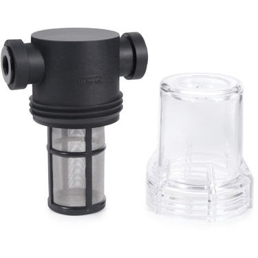 Alphacool es big inline filter 2xg1 (zwart transparant)
