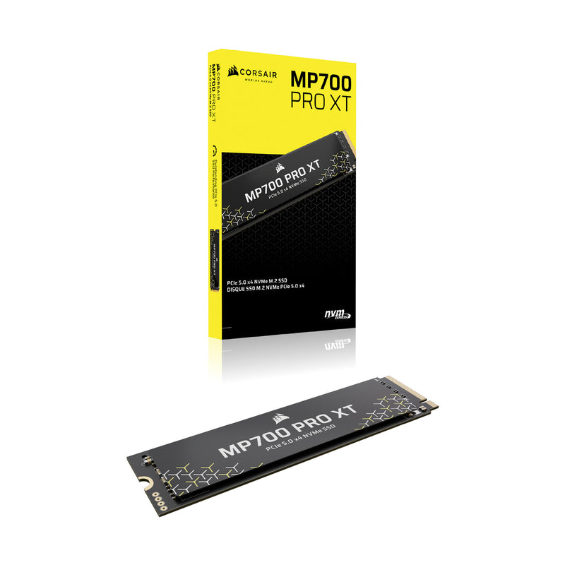 Load image into Gallery viewer, Corsair mp700 pro xt 1 tb ssd (zwart, pcie gen5 x4 nvme 2.0, m.2 2280, 3d tlc nand)
