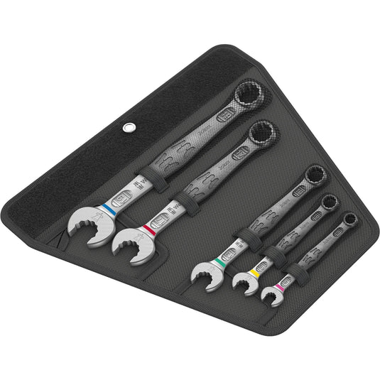 Wera 6003 joker 5 set 1 ringsteeksleutelset, 5‑delig moersleutel
