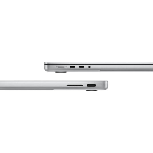 Apple macbook pro 2023 14 (mr7j3n a) refurbished laptop (zilver | m3 8 core | 10‑core gpu | 8gb ram | 512 gb ssd)