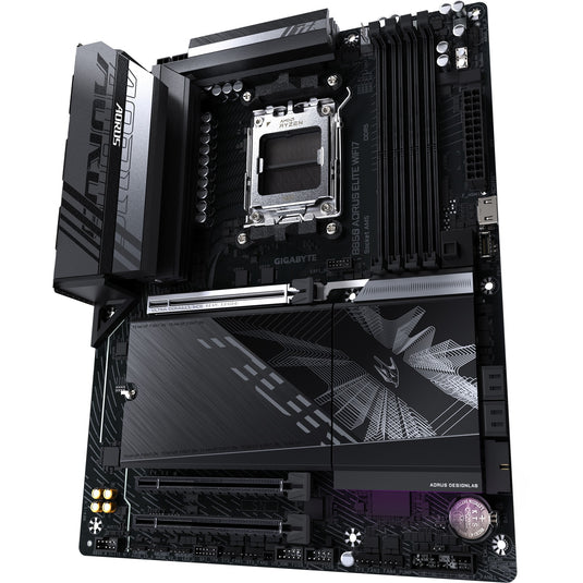 Gigabyte b850 aorus elite wifi7 socket am5 moederbord (zwart, raid, 2,5gb-lan, wi-fi 7, bt, sound, atx)