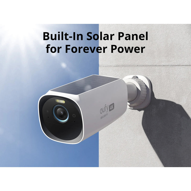 Load image into Gallery viewer, Eufy eufycam s330 (eufycam 3) add-on camera (wit, geïntegreerd zonnepaneel)

