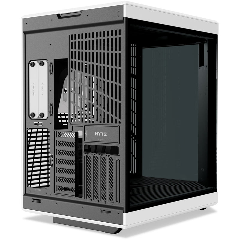 Load image into Gallery viewer, Hyte y70 touch infinite midi tower behuizing (wit zwart | 2x usb-a | 1x usb-c | tempered glass)

