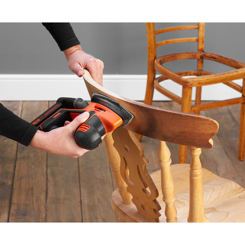 Load image into Gallery viewer, Black+decker mouse detail accu deltaschuurmachine bdcds18 (zwart oranje, accu en oplader inbegrepen)
