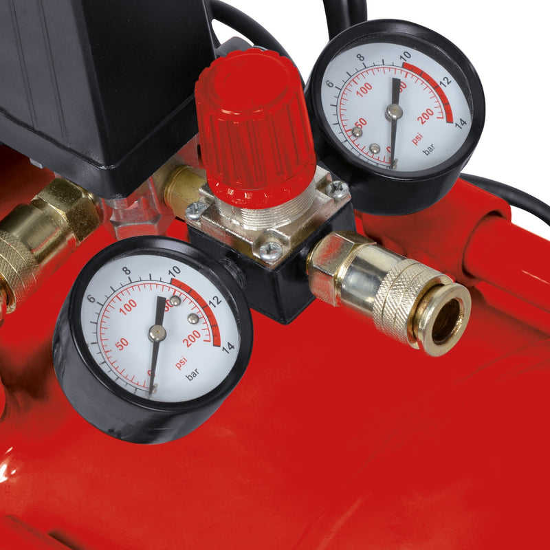 Load image into Gallery viewer, Einhell compressor te-ac 270 50 10 (rood)
