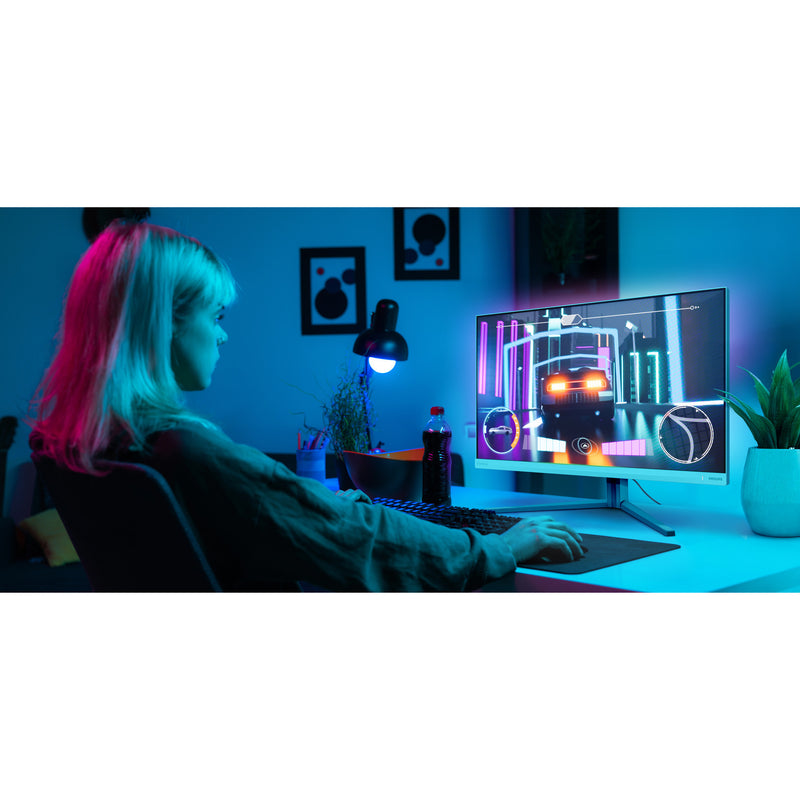 Load image into Gallery viewer, Philips evnia 27m2n5901a 27 4k uhd gaming monitor (wit, 2x hdmi, displayport, 2x usb-a, usb-b, usb-c, 160 hz 320 hz)

