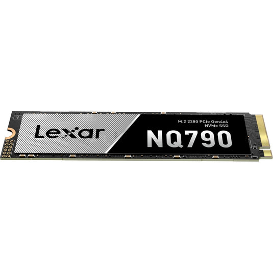 Lexar nq790 2 tb ssd (zwart grijs, pcie 4.0 x4, nvme 1.4, m.2 2280)