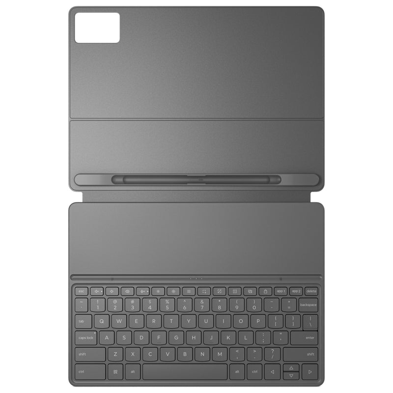 Load image into Gallery viewer, Lenovo folio toetsenbord voor idea tab plus - qwerty (us internationaal) tablethoes (grijs)
