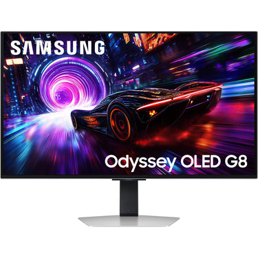 Samsung odyssey oled g8 g81sf 32 4k uhd gaming monitor (zilver, 2x hdmi, displayport, 2x usb-a, usb-b, 240 hz)