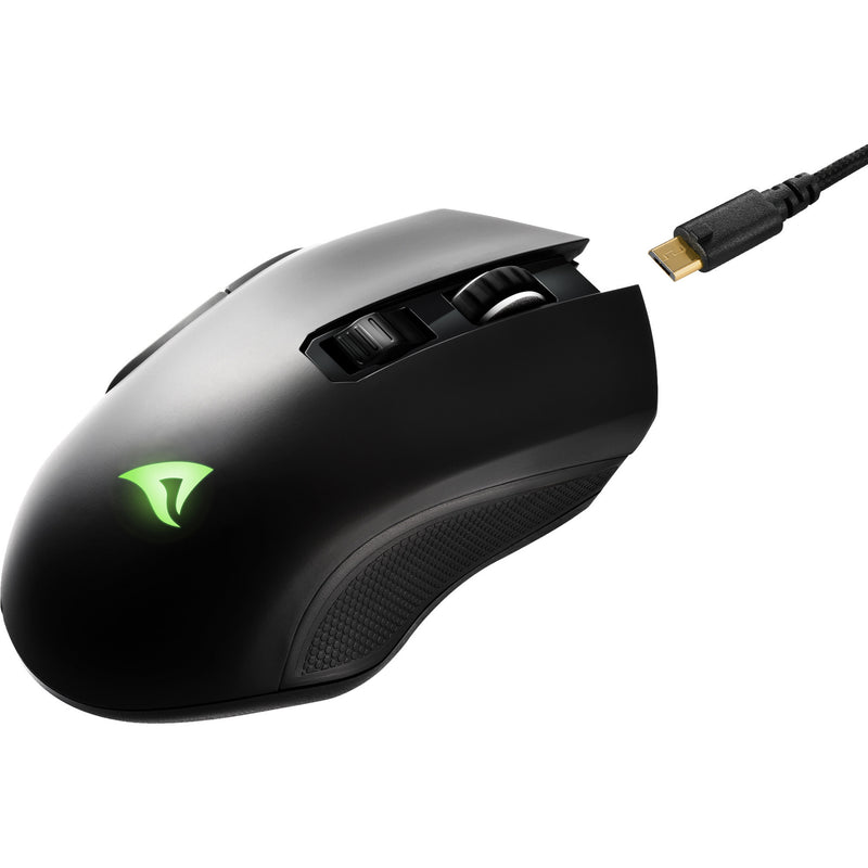 Load image into Gallery viewer, Sharkoon skiller sgm30w gaming muis (zwart, 600 - 6000 dpi, rgb, 2.4 ghz usb)
