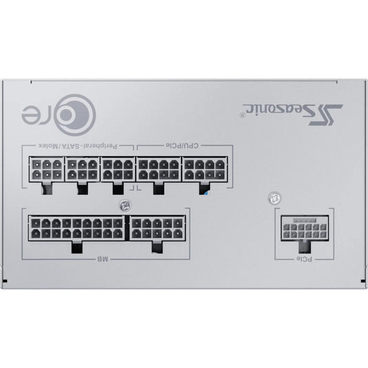 Seasonic core gx-750-v2-white modulaire 750 watt voeding (wit, 1x 12v-2x6, 2x pcie)