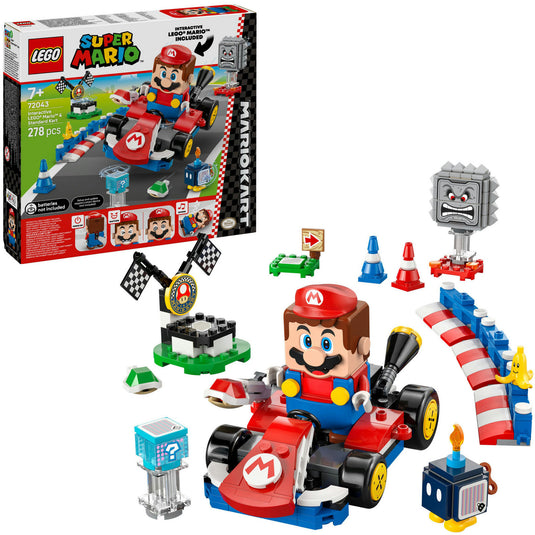 Lego super mario 72043 mario en standaardkart