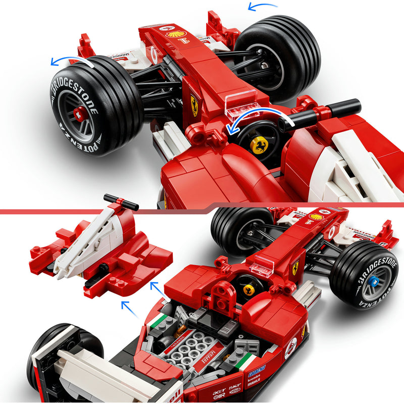 Afbeelding laden in galerijviewer, Lego icons ferrari f2004 en michael schumacher - 11375
