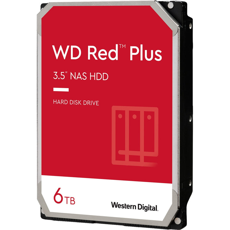 Load image into Gallery viewer, Wd red plus 6 tb harde schijf (60efpx, sata 600, 24 7, af)
