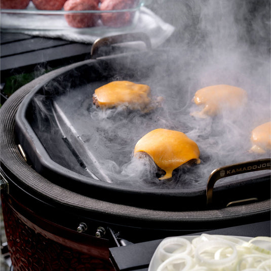 Kamado joe karbon steel griddle grillplaat