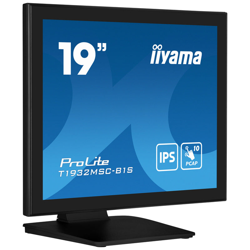 Load image into Gallery viewer, Iiyama prolite t1932msc-b2s 19 touchscreen monitor (zwart, vga, hdmi, displayport, audio, touchscreen)
