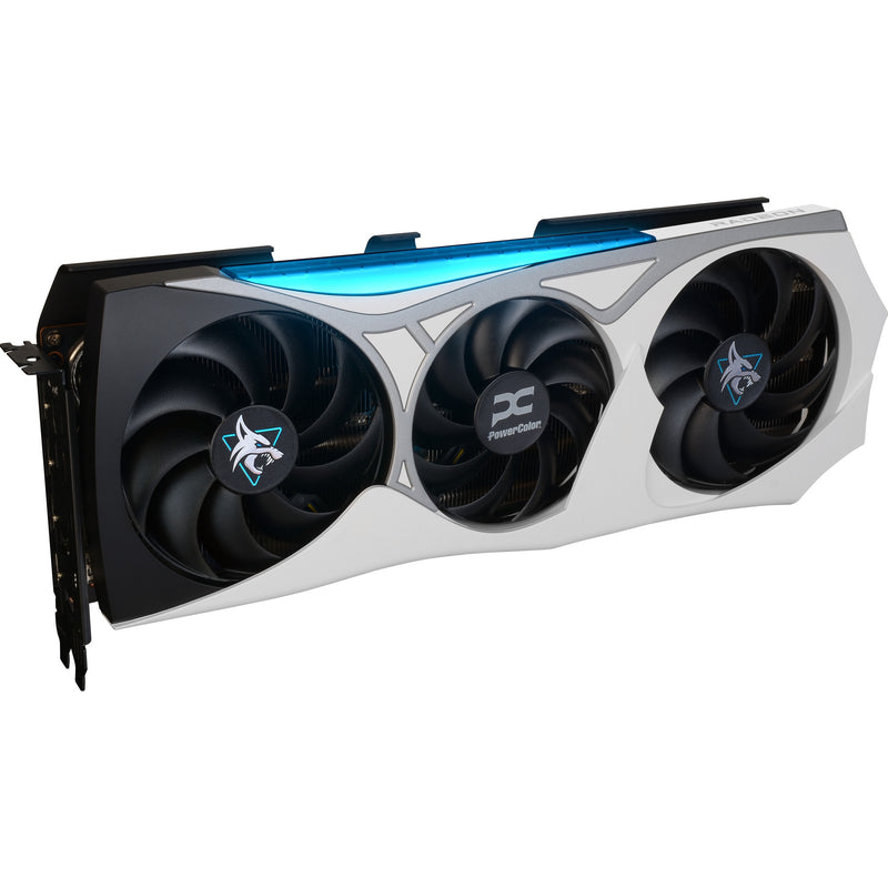 Load image into Gallery viewer, Powercolor radeon rx 9070 xt hellhound reva16gb limited edition grafische kaart (wit zwart, rdna4, gddr6, 3x displayport, 1x hdmi)
