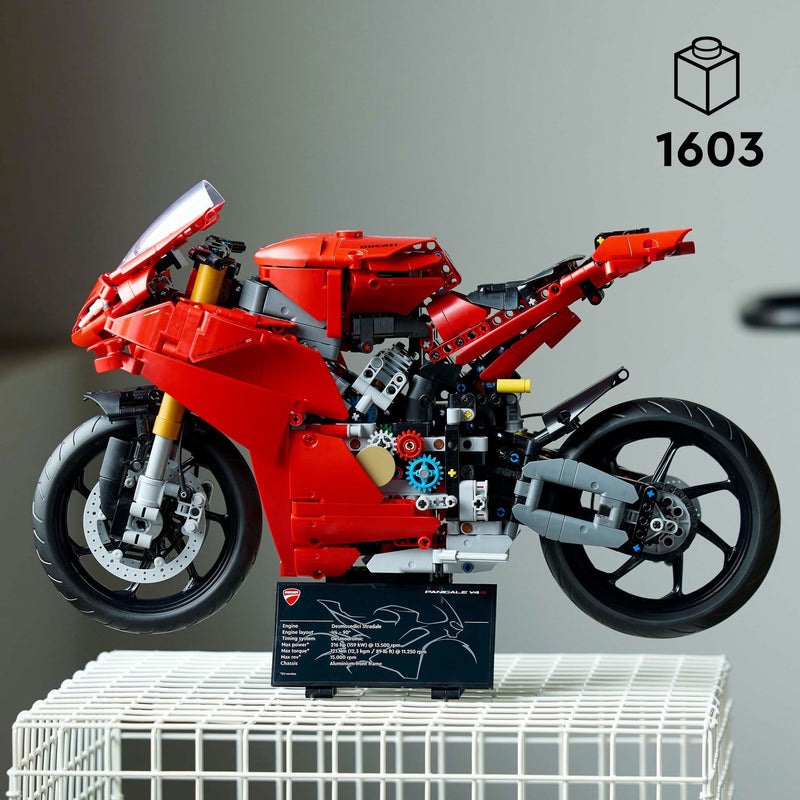 Load image into Gallery viewer, Lego technic 42202 ducati panigale v4 s motor
