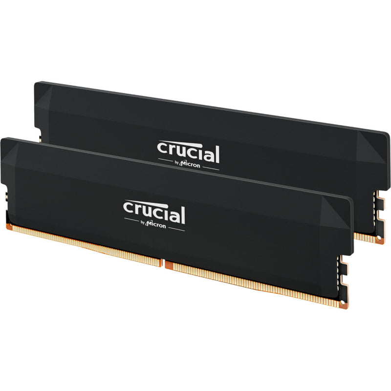 Load image into Gallery viewer, Crucial 32 gb ddr5-6000 (2x 16 gb) dual-kit werkgeheugen (zwart, cp2k16g60c36u5b, pro oc, xmp 3.0, expo)
