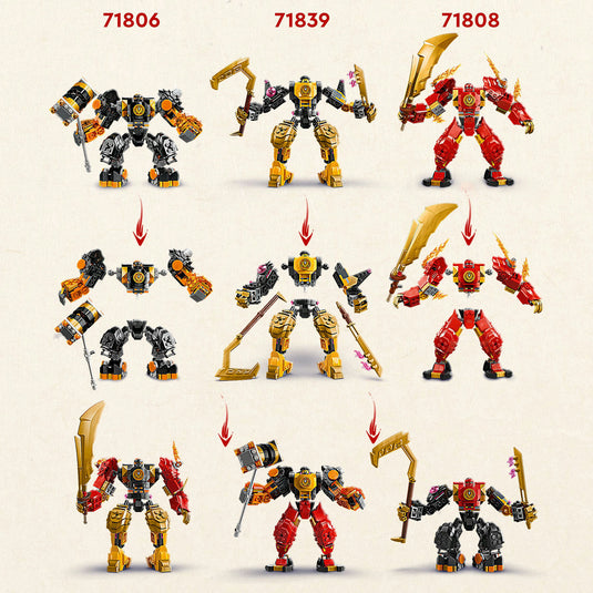 Lego ® ninjago® arins spinjitzu strijdmecha speelgoed - 71839