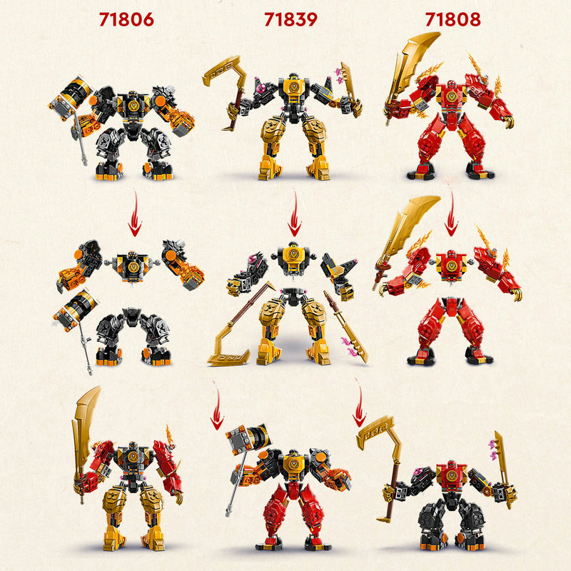 Afbeelding laden in galerijviewer, Lego ® ninjago® arins spinjitzu strijdmecha speelgoed - 71839
