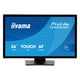 Iiyama prolite t2452msc-b2 24 touchscreen monitor (zwart, hdmi, displayport, usb, audio, touch, 120hz )