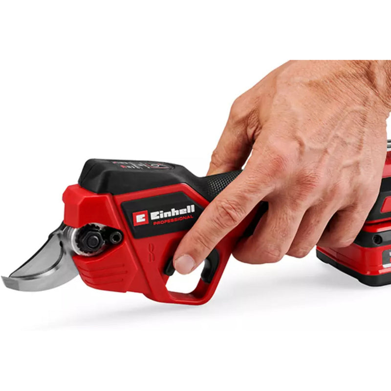 Load image into Gallery viewer, Einhell professionele accusnoeischaar gp-ls 18 28 li bl-solo takkenschaar (rood zwart, accu en oplader niet inbegrepen, power x-change)
