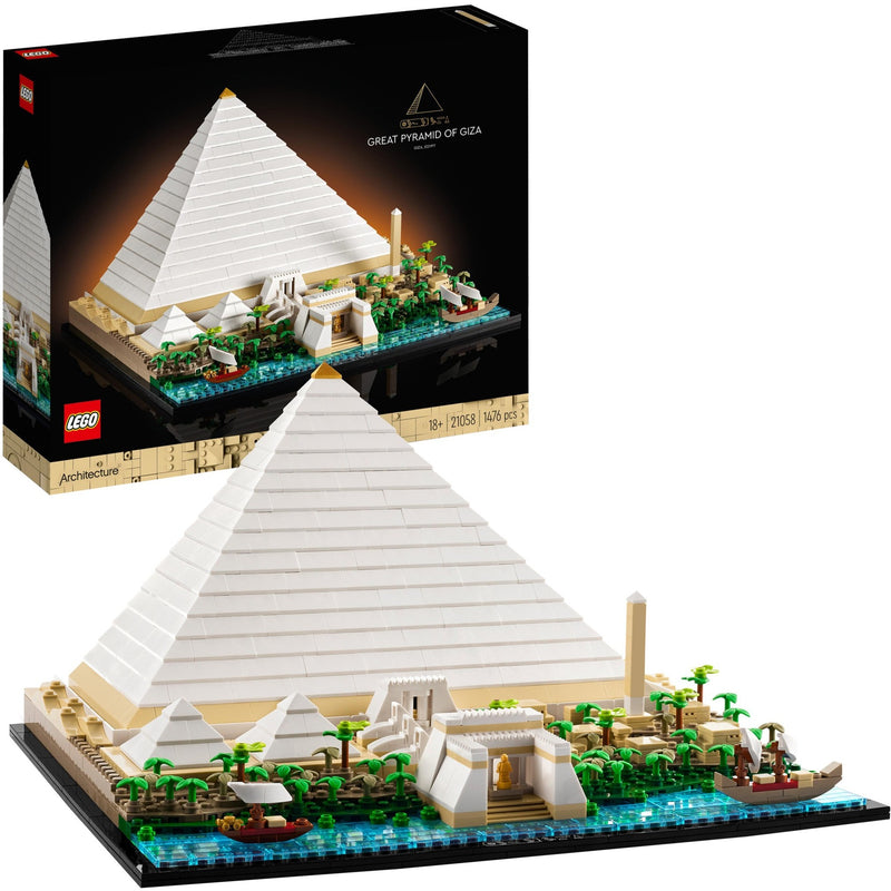 Load image into Gallery viewer, Lego architecture - grote piramide van gizeh constructiespeelgoed (21058)
