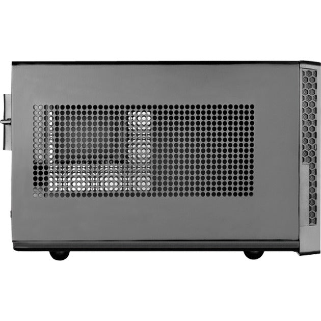 Load image into Gallery viewer, Silverstone sg13b mini tower behuizing (zwart | 2x usb-a)
