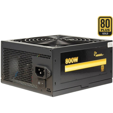 Inter-tech argus gps-800 800 watt voeding (zwart, 4x pcie)