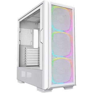 Montech sky two gx midi tower behuizing (wit | 2x usb-a | 1x usb-c | window)